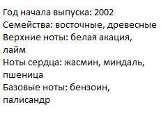 Описание Джорджио Армани Сенси парфюм