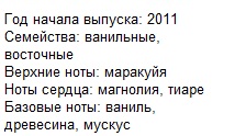 Описание Гесс Седуктив Ай Эм Ёрз парфюм